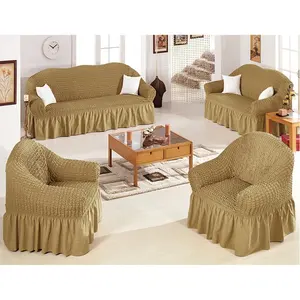 Supplier three linings of furniture elastic couch sofa cover stretch slipcovers set