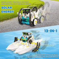 Zhengguang 13-en-1 Robots à énergie solaire création jouet bricolage Kit de robotique jouet ensemble robotique de construction à énergie solaire