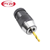 Mandrin de perceuse auto-serrant, mandrin de tour, embout de perceuse, tige conique, tige droite, cône R8, trou conique 0-13MM/1-16MM, utilisation de la fraiseuse B1618