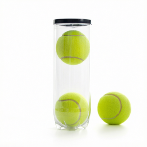 Balles de paddle-tennis en caoutchouc écologiques professionnelles, diamètre 65 mm, rebond élevé, portables, durables, pour le sport et les jeux pour animaux de compagnie - Product Image 1