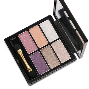 Envases Personalizados para Paletas de Sombras de Ojos, Empaquetado de Marca Privada, Maquillaje al por Mayor, OEM ODM, Polvo de Pigmento para Sombras de Ojos de <span class=keywords><strong>6</strong></span> Colores - Product Image 2