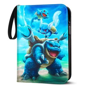 Offre Spéciale : Porte-cartes <span class=keywords><strong>Pokémon</strong></span>, Classeur de cartes à collectionner, <span class=keywords><strong>Album</strong></span> <span class=keywords><strong>Pokémon</strong></span> avec 50 feuilles premium à 4 pochettes, Contient 400 cartes - Product Image 1