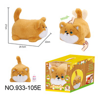 PANDAS AI Super doux électrique clignotant Gollum chat Corgi chien jouets en peluche transfrontalier ours PP coton soulagement du Stress rempli