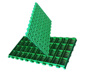 <span class=keywords><strong>Prix</strong></span> de gros 100*50cm plancher à lattes en plastique chèvre petit trou plancher à lattes en plastique de haute qualité pour moutons - Product Image 3