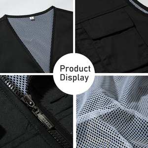 Ropa de trabajo para acampar, mono deportivo de viaje antiestático, uniforme de trabajo, ropa de trabajo al por mayor, chaleco de pesca, chaleco de trabajo - Product Image 2