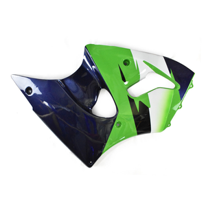 Kit de carenados de molde de compresión apto para 1998 <span class=keywords><strong>1999</strong></span> <span class=keywords><strong>Kawasaki</strong></span> <span class=keywords><strong>ZX6R</strong></span> 636 verde de la ZX-6R - Product Image 5