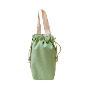 Sacs en toile écologique imprimés en coton et lin avec cordon de serrage, emballage cadeau, sac anti-poussière avec cordon de serrage, impression personnalisée du logo - Product Image 3