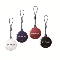 Porte-clés programmable époxy NFC 13.56mhz époxy dur NFC NTAG216 NFC Keyfob