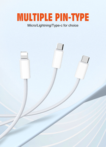 LDNIO ls891 <span class=keywords><strong>USB</strong></span> shielded Sạc Nhanh Mua Cabo ladekabel Loại-C 1m sạc cáp dữ liệu 1m V8 <span class=keywords><strong>micro</strong></span> <span class=keywords><strong>USB</strong></span> Cáp cho iPhone - Product Image 2