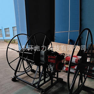 Machine à enrouler et à dérouler les câbles électriques haute puissance 20KN, équipement de bobinage de conducteurs électriques, machine à dérouler les fils lâches - Product Image 2