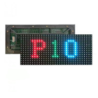 P5 P6 P8 P10 extérieur couleur led défilement tableau de texte extérieur panneau de messages électroniques extérieur football publicité led écran d'affichage