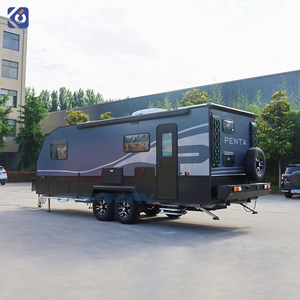 <span class=keywords><strong>Caravane</strong></span> de voyage moderne CAMPTRL avec armoires de style européen, tiroirs à fermeture douce, éclairage LED pour un camping contemporain - Product Image 5