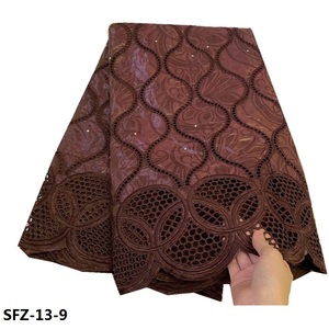 <span class=keywords><strong>Tissu</strong></span> Bazin <span class=keywords><strong>rose</strong></span> en coton brodé pour femmes, cordon africain, garniture en dentelle, <span class=keywords><strong>brocart</strong></span> bébé, nouvelle collection - Product Image 6