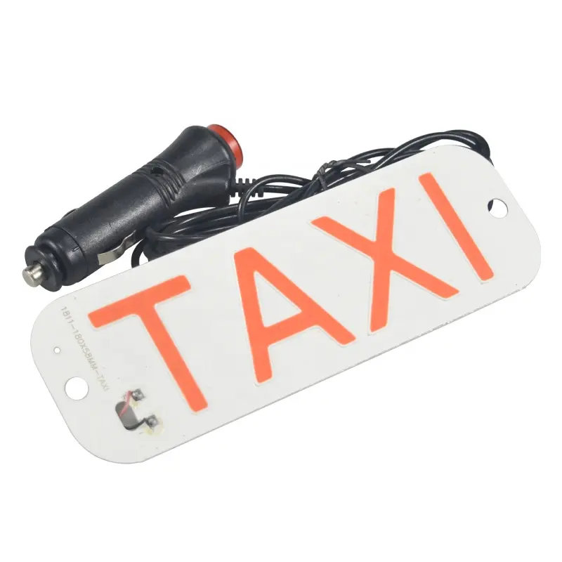 Indicatore Led Auto Parabrezza Cab Lampada di taxi tetto segni Parabrezza Taxi Luce