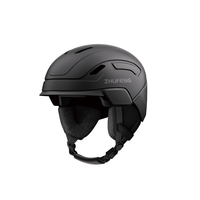 Casque de ski/snowboard réglable respirant en ABS personnalisé, certifié sécurité, protection d'hiver en plein air, fabricant OEM ODM