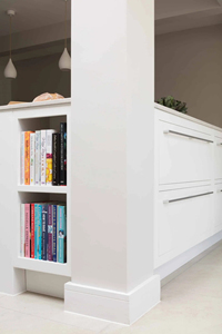 Mobile da Cucina Bianco Resistente all'Umidità Vermont Collezione 2026 con Bordo Impermeabile per Zone Umide - Product Image 6