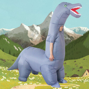 Costume gonflable drôle de dinosaure du <span class=keywords><strong>monde</strong></span> jurassique de Noël Costumes gonflables pour adultes fête carnaval Halloween - Product Image 2