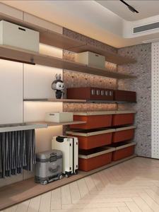 Armoire ouverte sur mesure de style moderne, vente en gros d'usine, villa haut de gamme, armoire combinée sur mesure pour chambre à coucher, <span class=keywords><strong>vestiaire</strong></span> - Product Image 2