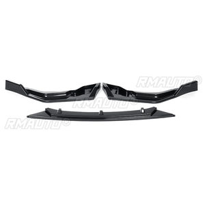 Car Front Bumper Spoiler Lip Chin Body Kits <b>Splitter</b> for Toyota Corolla for SE XSE 2021 Front Bumper Lip Chin Spoiler - Product Image 2