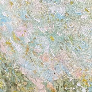 Darling decoración del hogar pintado a mano moderno <span class=keywords><strong>lienzo</strong></span> pared arte Floral pintura acrílica flor pintura al óleo <span class=keywords><strong>para</strong></span> decoración de oficina de Hotel - Product Image 3