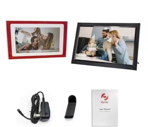 Cadre <span class=keywords><strong>photo</strong></span> numérique WiFi 10,1 pouces, écran tactile HD IPS, rotation automatique, fixation murale, cadre <span class=keywords><strong>photo</strong></span> numérique pour la maison - Product Image 3