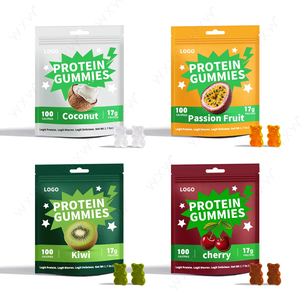 Gomitas de Proteína de Suero con Sabor a Coco de Buena Calidad, 17g de Proteína, Suplemento en Gomitas Blandas, Snack Portátil para el Bienestar Diario - Product Image 5