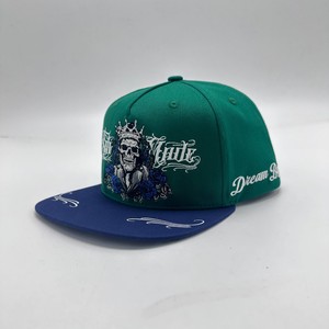 Bán Buôn Cổ Điển Một Khung 5 Bảng Điều Chỉnh Hóa Đơn Phẳng Mũ Bóng Chày Hip Hop Snap Trở Lại Cap Biểu Tượng Tùy Chỉnh Gorra Snapback Hat Cho Nam Giới - Product Image 6