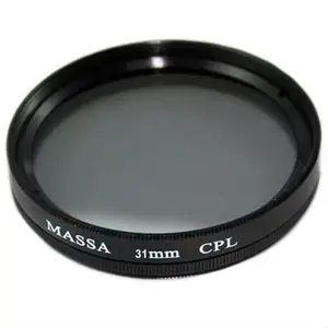 Foto ausrüstung Zubehör für Digital kameras CNC-Bearbeitung Aluminium ring optisches Glas 30,5mm Objektiv Kreisförmiger CPL-Filter