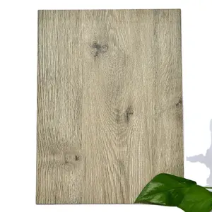 Papel impregnado decorativo de melamina, grano de madera para superficie de muebles