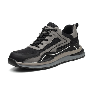 <b>Men's</b> All-Season Lightweight <b>Work</b> <b>Shoes</b> Anti-Smash Anti-Puncture Breathable Industrial Labor Safety <b>Shoes</b> - Product Image 1