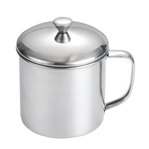 Stainless Steel Children's <b>Cup</b> <b>With</b> <b>Lid</b> Minimalist Design For School And Daily Use - Product Image 2