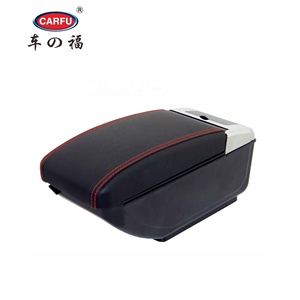 ที่เก็บของข้างเบาะรถยนต์ CARFU หลากหลายแบบ วัสดุพลาสติกและหนัง พร้อมที่วางแก้วน้ำ ลดราคา - Product Image 3