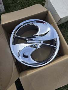 Roda Forjada Personalizada YRO 1/2 Pc 5X112 5x114.3 5x120 Roda Cromada 17 18 19 20 21 22 23 24 Polegadas Roda de Liga Flamejante de 3 Raios - Product Image 1