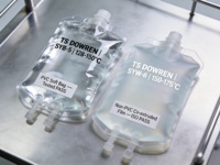 Película de Transferencia Térmica de Alta Definición para Bolsas Flexibles de Infusión, Lámina de Estampado en Caliente de Grado Médico para Impresión Farmacéutica