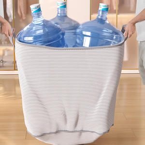 Sac de rangement pour couettes grande capacité Yiwu, type rectangulaire autoportant, organisateur de vêtements pour déménagement et dortoir, protection contre l'humidité - Product Image 2