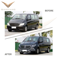 Kit carrosserie complet, pare-chocs avant et arrière, calandre, conversion facelift pour W639, mise à niveau au style W447, MPV Van 2004-2015