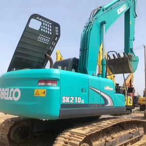 Haute qualité au prix le plus bas Excavatrice japonaise d'origine Kobelco sk210 21 TON d'occasion sur chenilles d'occasion Kobelco Sk210 - Product Image 1