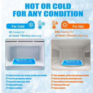 Pak es Gel dapat dipakai ulang biru Headband sakit kepala dan sakit kepala penghilang ketegangan migrain paket es - Product Image 3