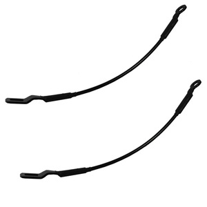 Cable de acero para puerta trasera de Toyota, 2,5 m, ennegrecido, para caja de carga, 65770-04030, un par - Product Image 4