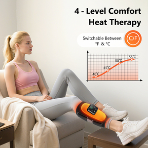 Isı ile özel Logo akülü ısıtmalı hava yastığı buzağı masaj hava sıkıştırma ayak masaj aleti - Product Image 4