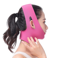 Patch liftant pour le menton, réducteur de double menton, ceinture de lifting facial, bandage anti-rides, bandeau facial, sangle de lifting en V pour femmes