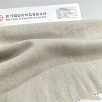 Tissu durable, doux et léger en mélange de coton, polyester et élasthanne, 150 g/m², tissage uni extensible pour femmes, printemps-été, décontracté