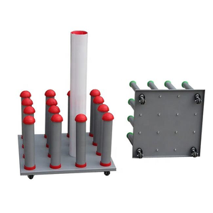 工場直販 ビニールロール収納ラック 耐久性のある素材 ホルダー 工業用・商業用・オフィス用 ロール状品用 - Product Image 2