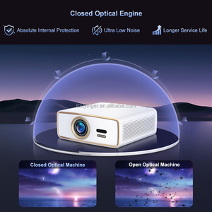 Flixtone E900 Mini 2K 4K 8K Máy Chiếu 2000 ANSI Lumens Full HD 1080P Wifi 3G 64G Video Rạp Hát Tại Nhà Di Động CRT Thông Minh Máy Chiếu - Product Image 4