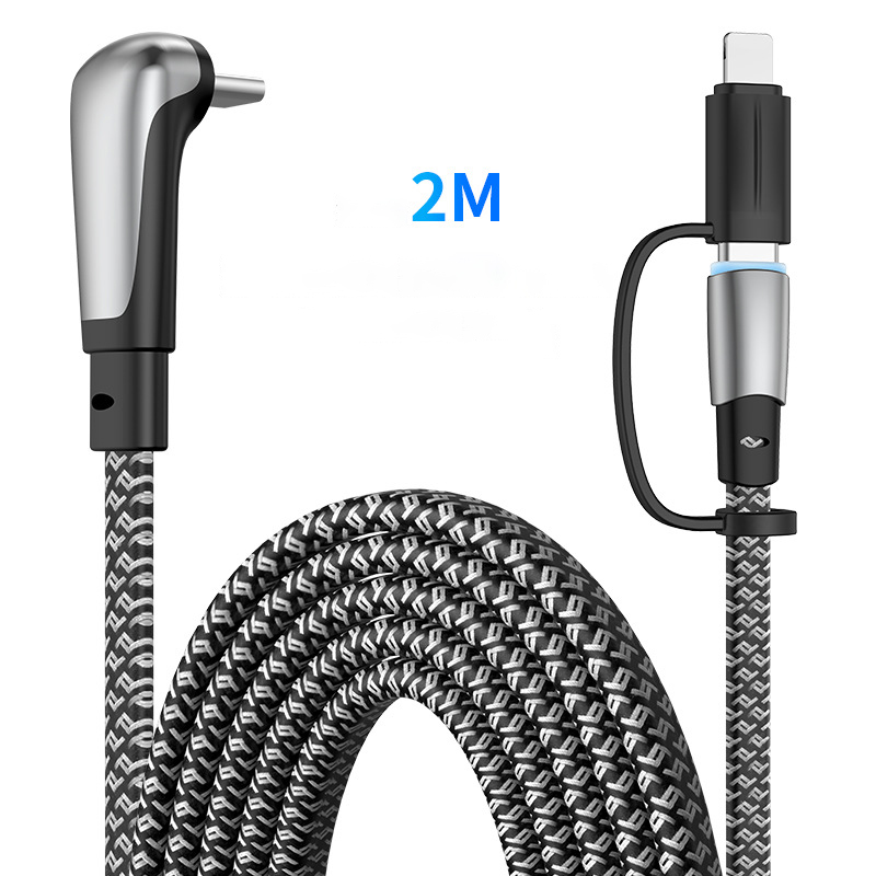 C to 2-in-1 2M Grey