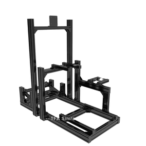 Custom <span class=keywords><strong>Sim</strong></span> Lab P1X <span class=keywords><strong>Sim</strong></span> Racing Chasis 40*160mm Digital Motorsports Driving <span class=keywords><strong>Sim</strong></span> Racing Cockpit Rig <span class=keywords><strong>Moza</strong></span> R5 Racing Wheel - Product Image 2