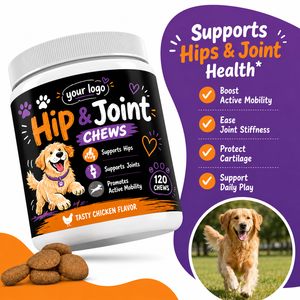 Friandises Quotidiennes pour Animaux de Compagnie : Soin des Articulations, Soulage la Raideur, Lubrifie les Articulations, Soutient la Santé du Cartilage – Glucosamine, Chondroïtine, MSM Bio - Product Image 6