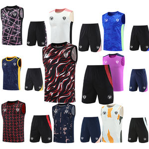 Logotipo personalizado Blanks Soccer Training Vest Futebol Barato Futebol Colete De Futebol Tailandês Soccer Bibs - Product Image 4