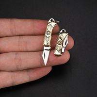 Mini couteau pliant portable, couteau de poche porte-clés, couteau en acier inoxydable, couteaux de déballage, outil EDC, couteau miniature