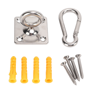 Crochets en forme de U pour montage mural <span class=keywords><strong>au</strong></span> <span class=keywords><strong>plafond</strong></span> <span class=keywords><strong>suspendu</strong></span> Crochet pour <span class=keywords><strong>hamac</strong></span> robuste Base en métal pour balançoire - Product Image 2